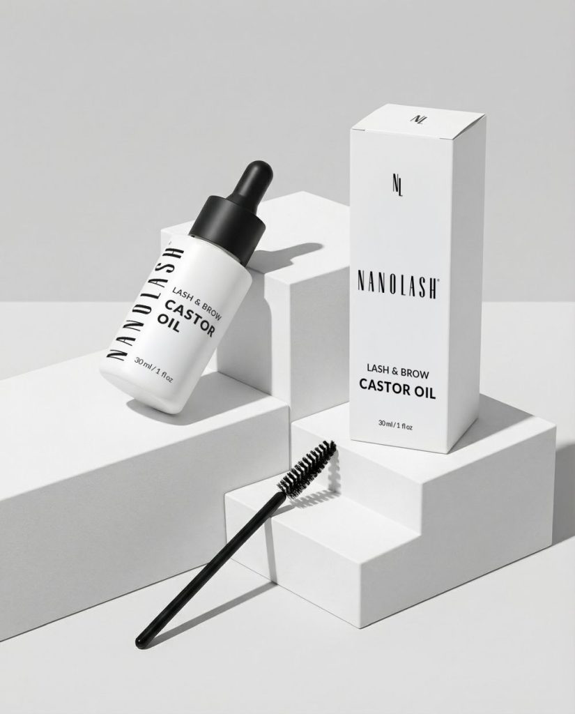 nanolash castor oil for eyelashes